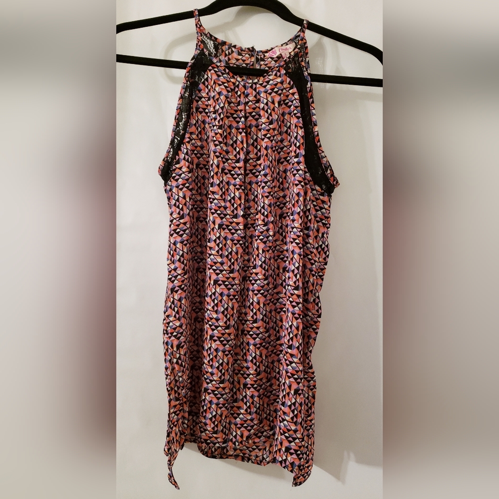 Candie's Sleeveless Blouse Size S